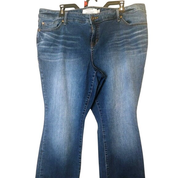 torrid Denim - Torrid Jeans Denim We Swear By The Fit Blue Women's Size 18S